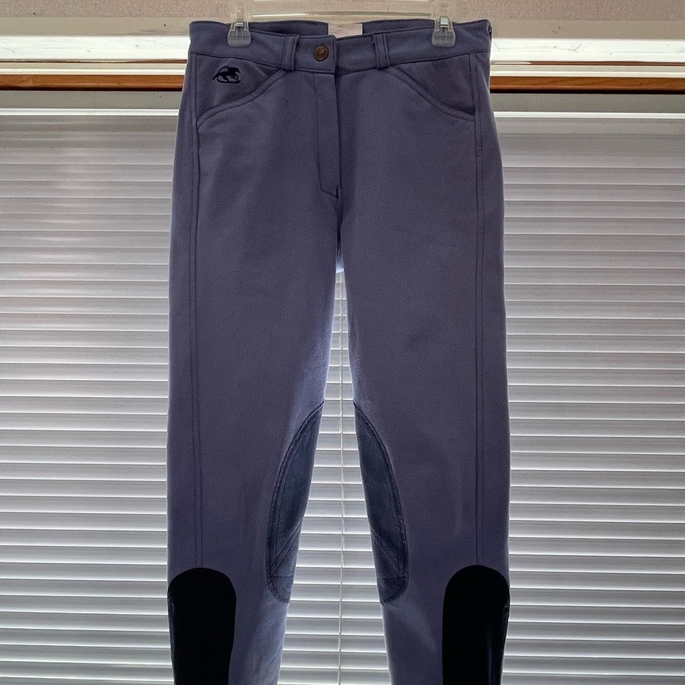 Smartpak Piper Blue Knee-Patch Breech